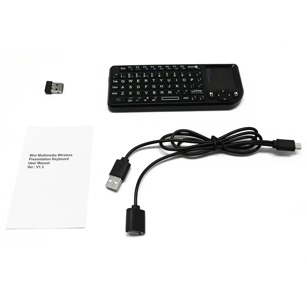 Rii X1 2.4GHz Mini Wireless Keyboard English/ES/FR