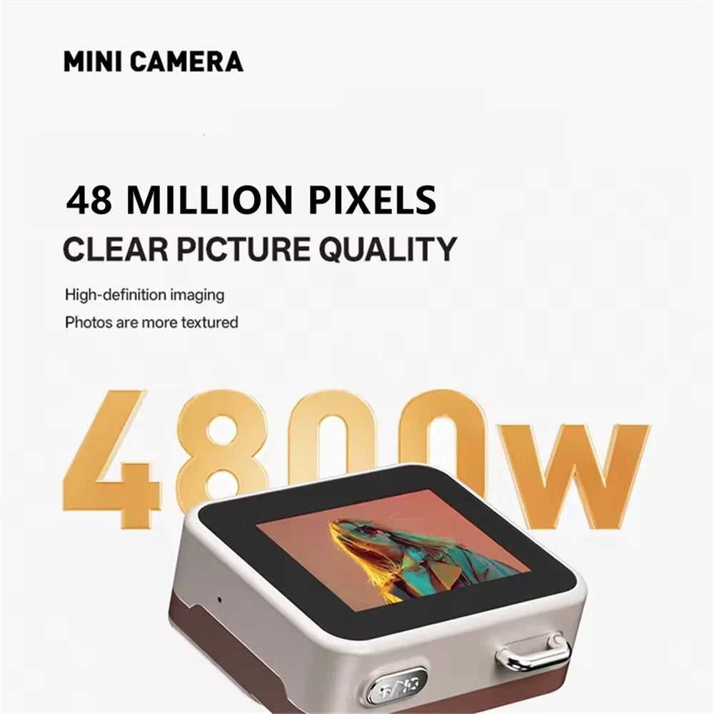 MEUYAG Pocket Camera Mini  HD Retro