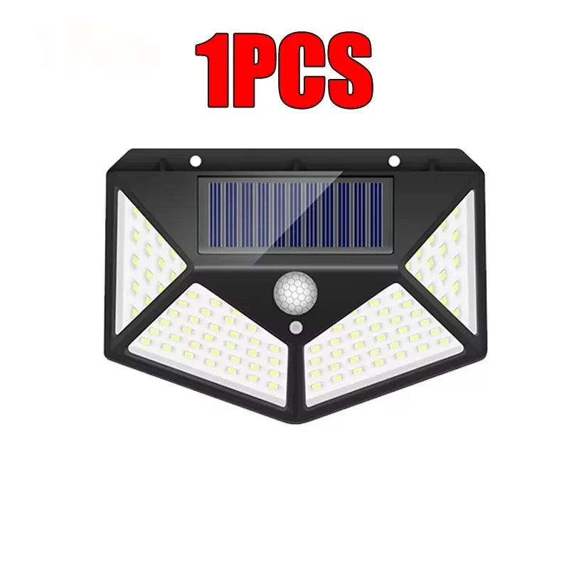 12 Pack Outdoor Solar Lights 100LED Wall Lamp