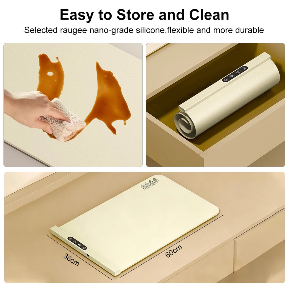 Electric Food Warmer Plate 10s Fast Heating