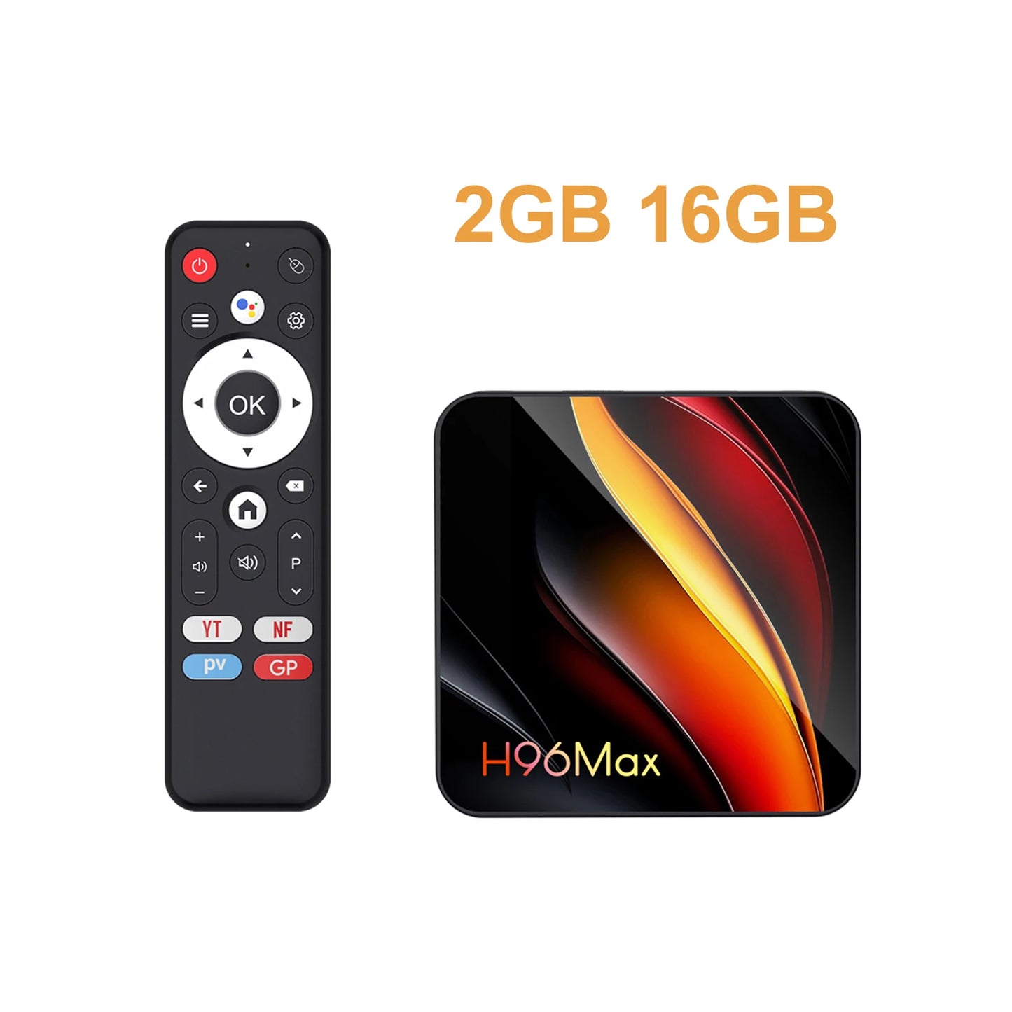 H96 MAX TV Box Android 14 TV Box 4K Wifi6 BT5.0 Google Voice Assistant