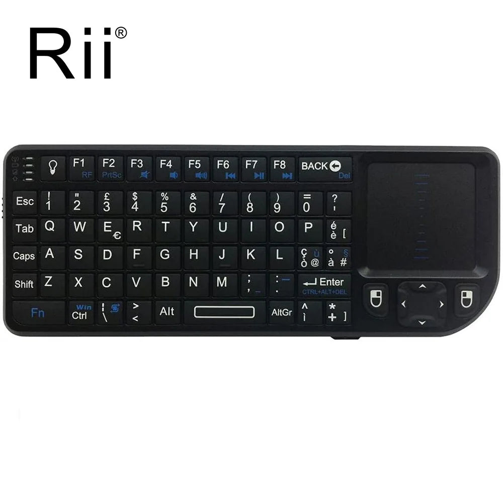 Rii X1 2.4GHz Mini Wireless Keyboard English/ES/FR