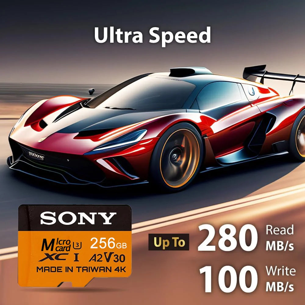 SONY 2TB High-Speed V30 A2 4K