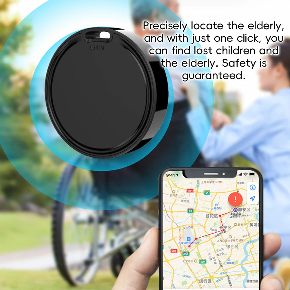 Mini Smart Find Hub Bluetooth GPS Tracker Google Find My Airtag Keychain Smart Tag Smart Life Security Alarm For Android IOS