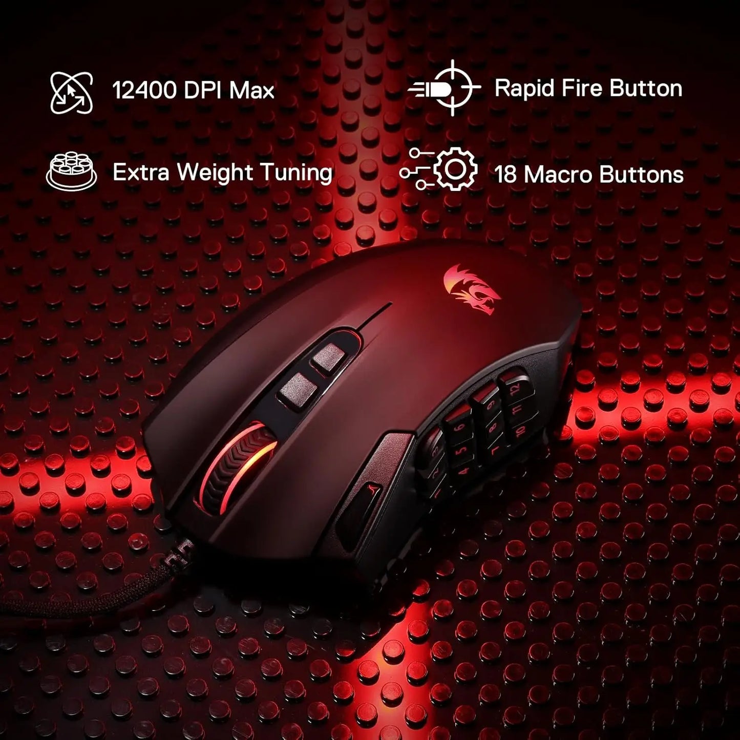Redragon M921  Wired