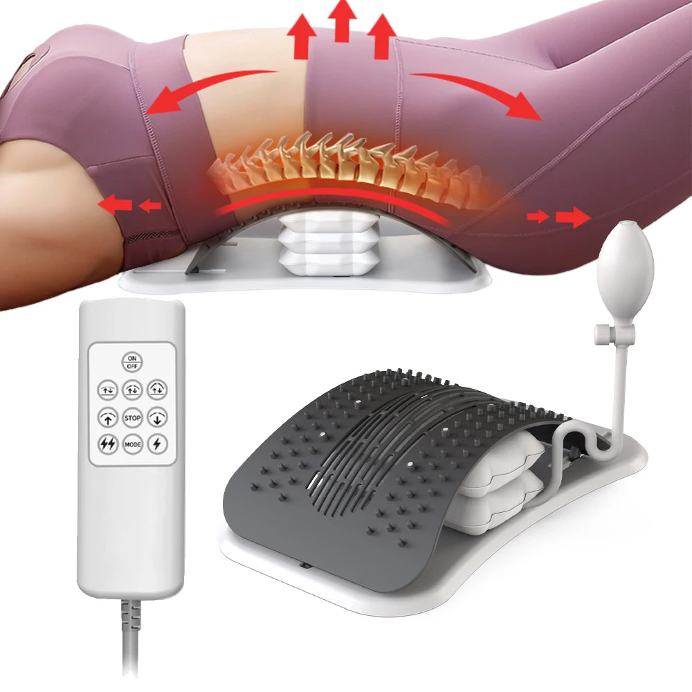 Electric Waist Massager for Lower Back Stretcher