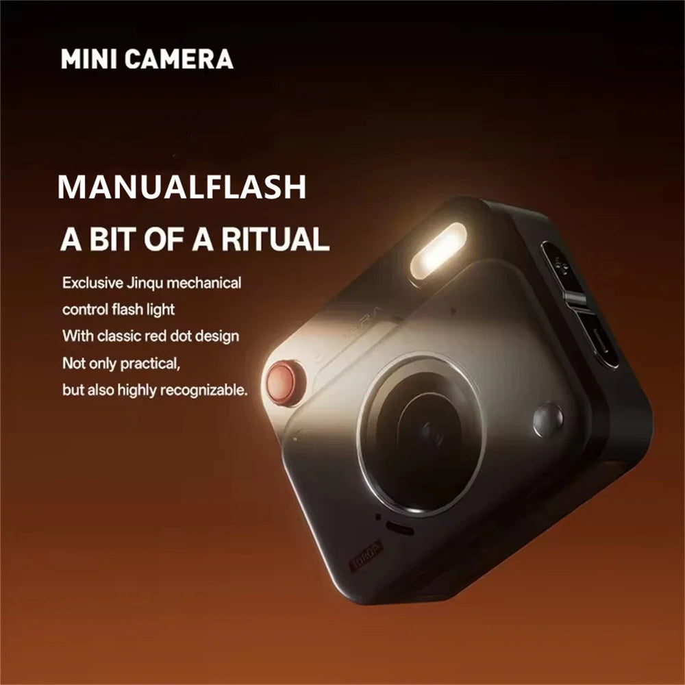 MEUYAG Pocket Camera Mini  HD Retro