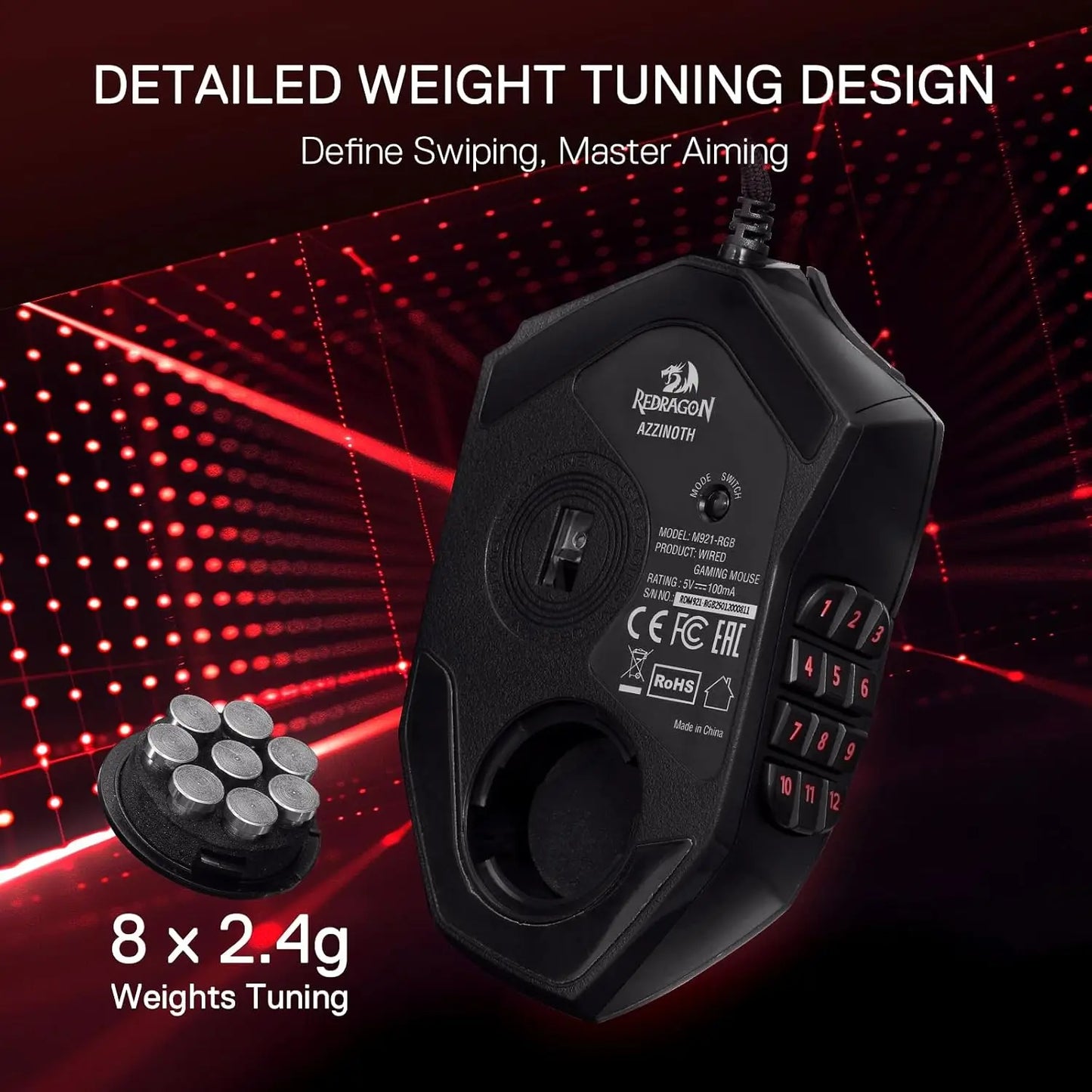 Redragon M921  Wired