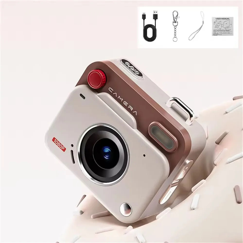 MEUYAG Pocket Camera Mini  HD Retro