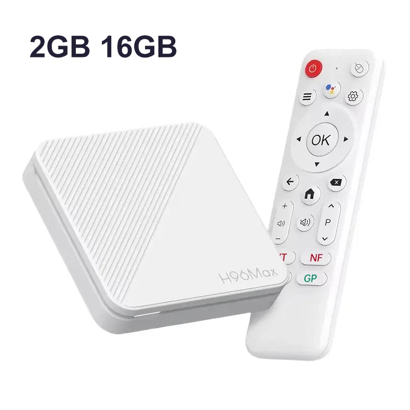 H96 MAX TV Box Android 14 TV Box 4K Wifi6 BT5.0 Google Voice Assistant