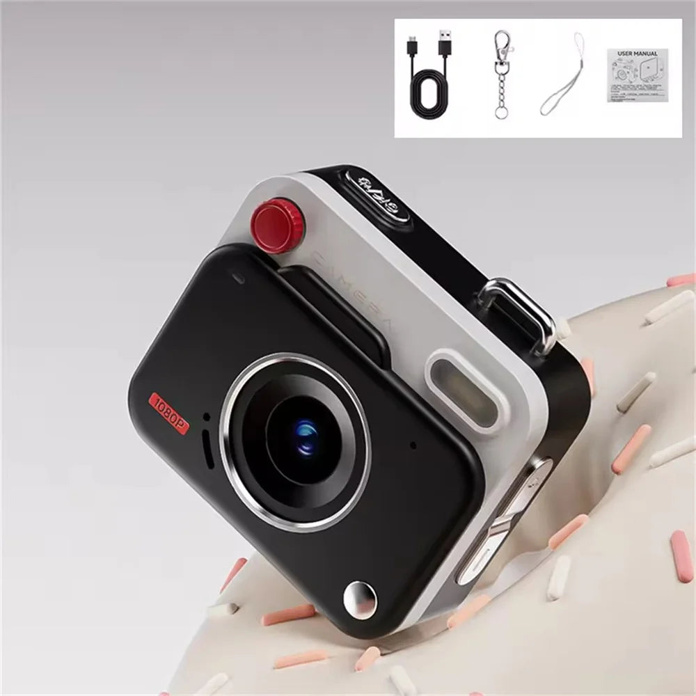 MEUYAG Pocket Camera Mini  HD Retro