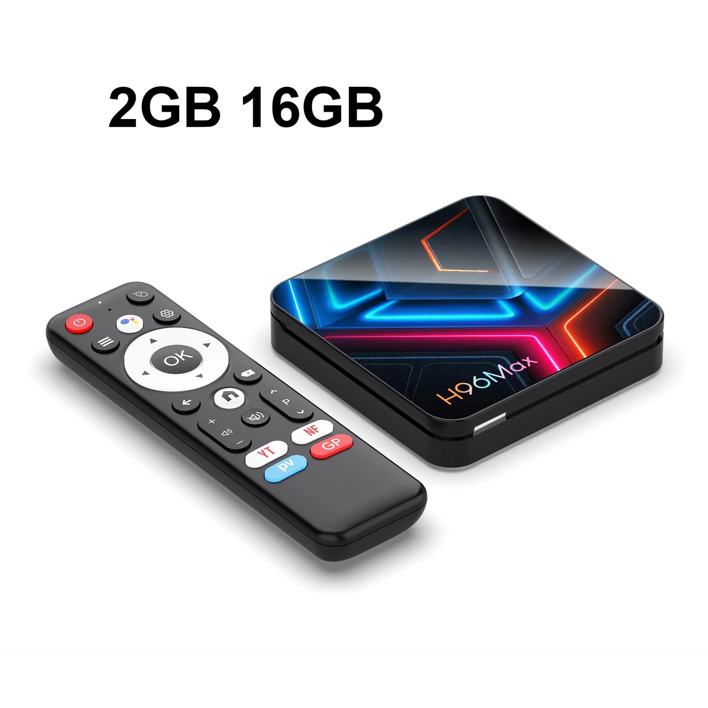 H96 MAX TV Box Android 14 TV Box 4K Wifi6 BT5.0 Google Voice Assistant