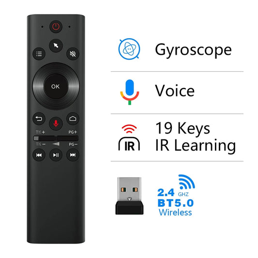 Remote Control 2.4G BT 5.0 For TV Android Box