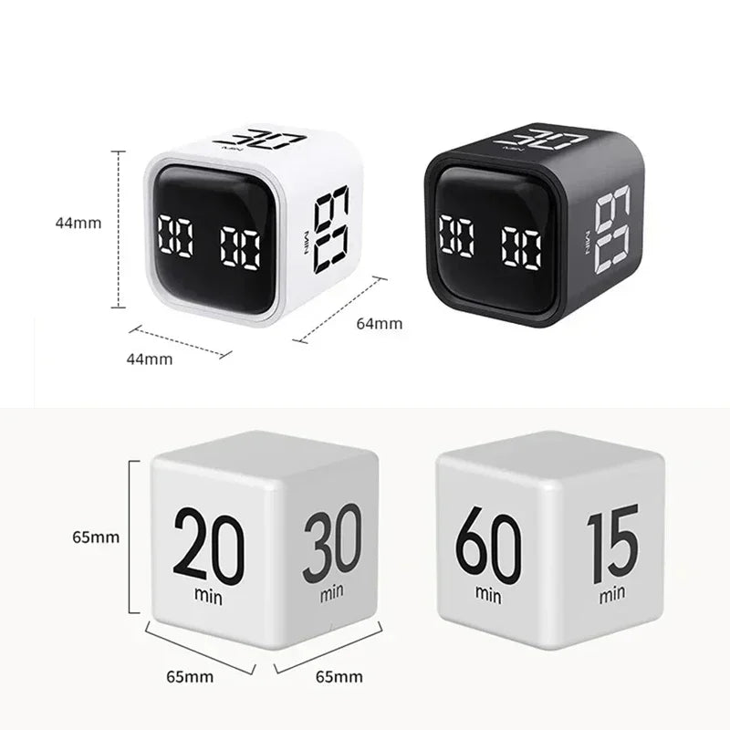 Timer Gravity Sensor Flipping LED Display