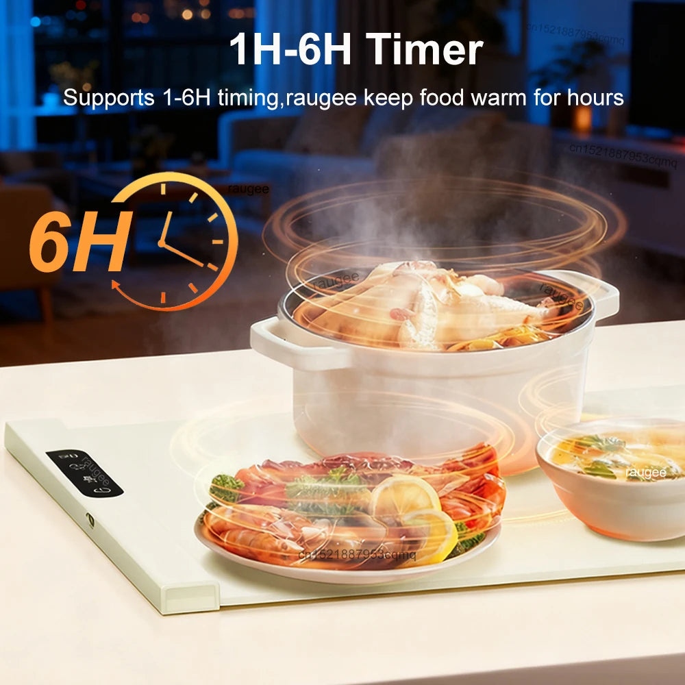 Electric Food Warmer Plate 10s Fast Heating